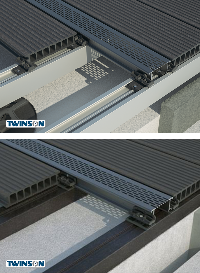 Профилите за вентилация снабдяват с въздух Вашата тераса